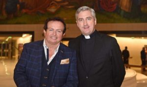 Marty Morrissey and Fr Richard Gibbons
