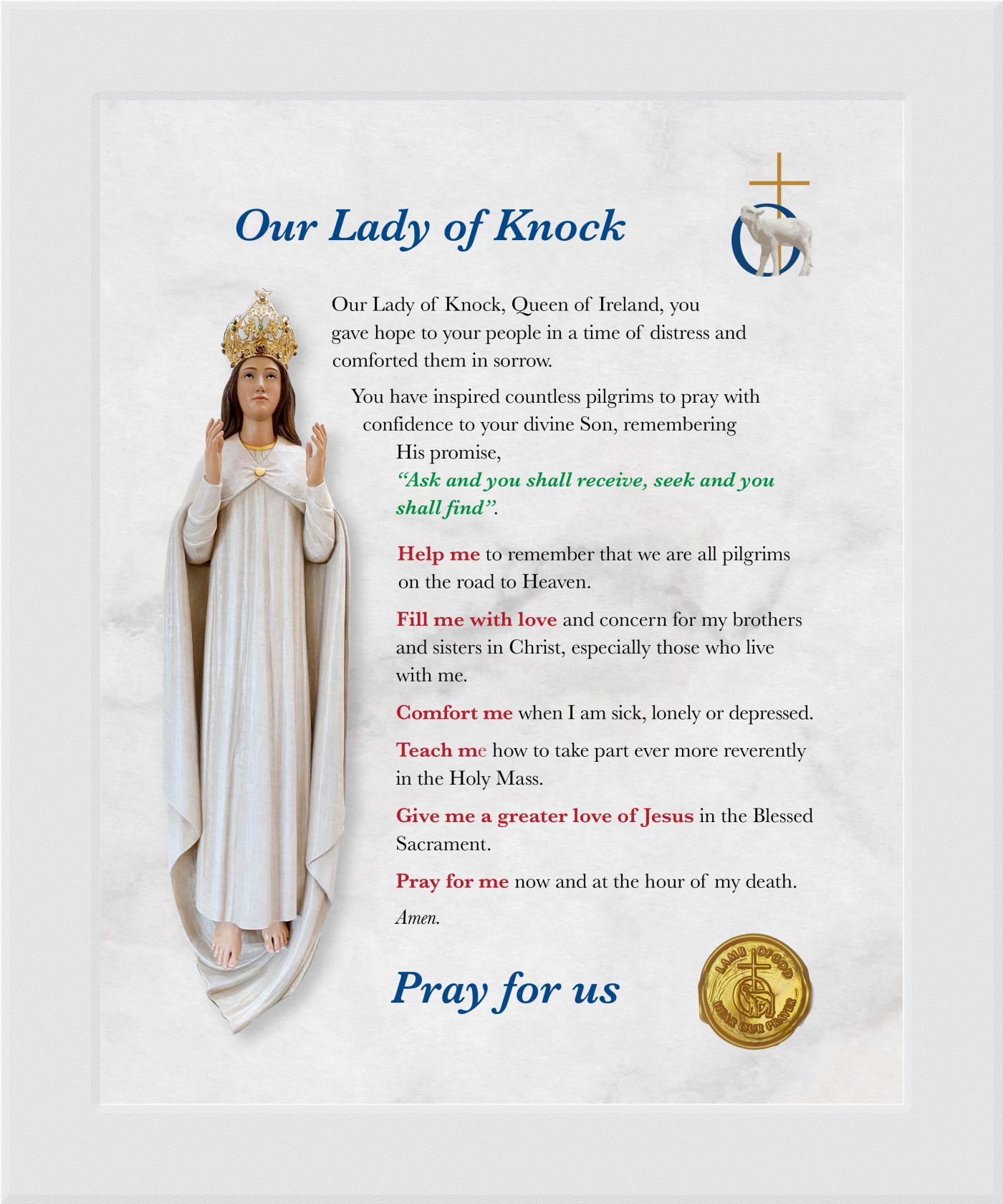 Knock Shrine Exclusive Gifts Archives | Knock Shrine